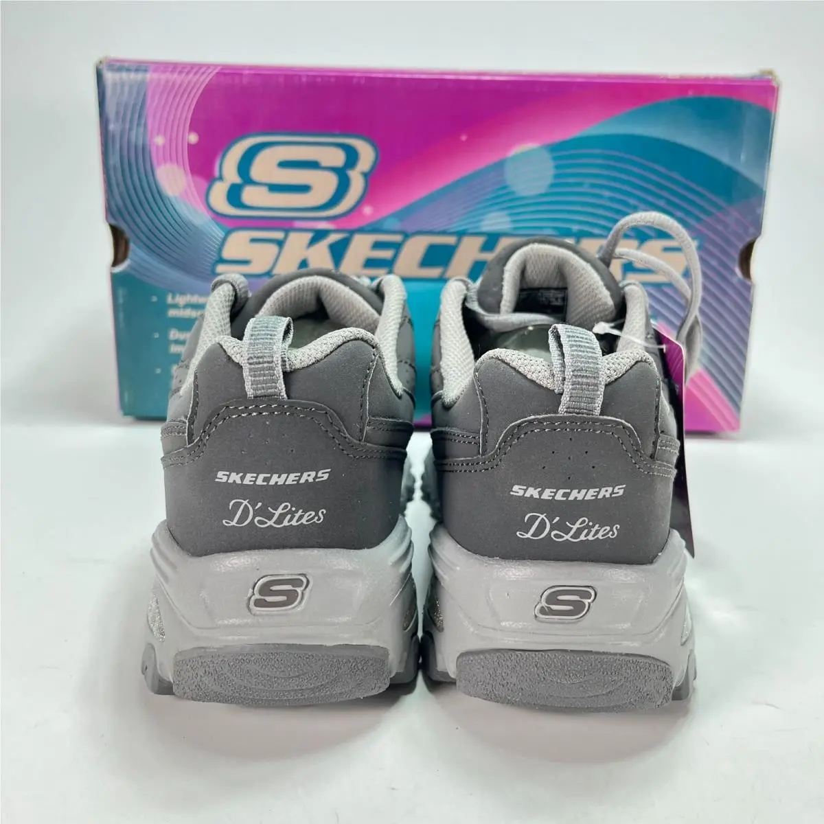 Skechers shoes - SKECHERS D`Lites - 11469/CHAR - Charcoal / Gray 2