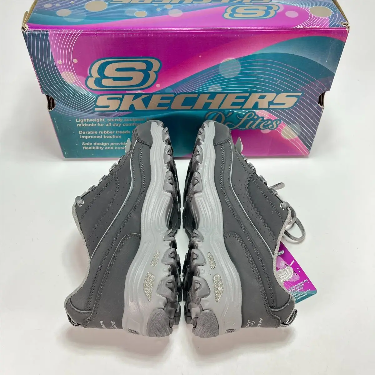 Skechers shoes - SKECHERS D`Lites - 11469/CHAR - Charcoal / Gray 3