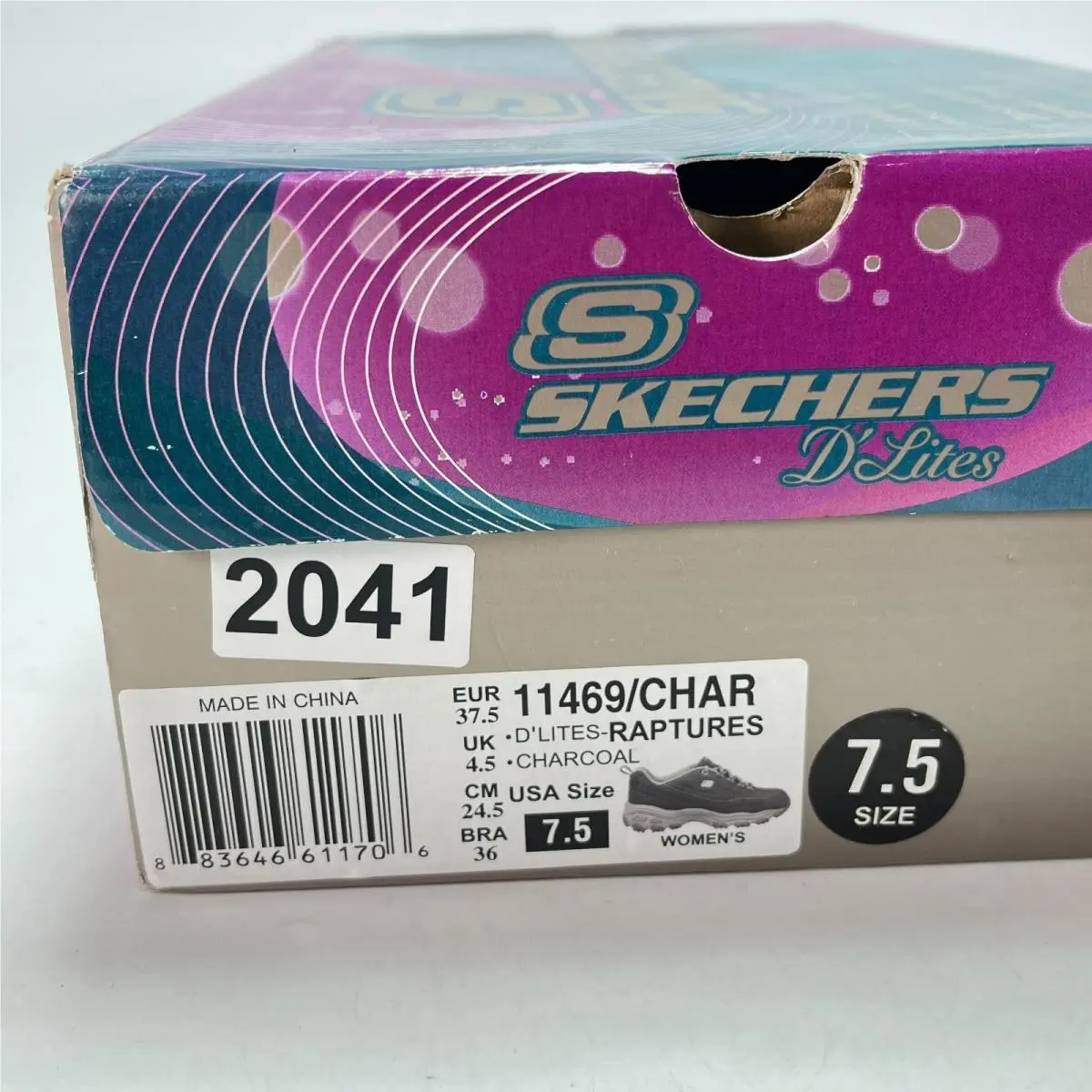 Skechers shoes - SKECHERS D`Lites - 11469/CHAR - Charcoal / Gray 5