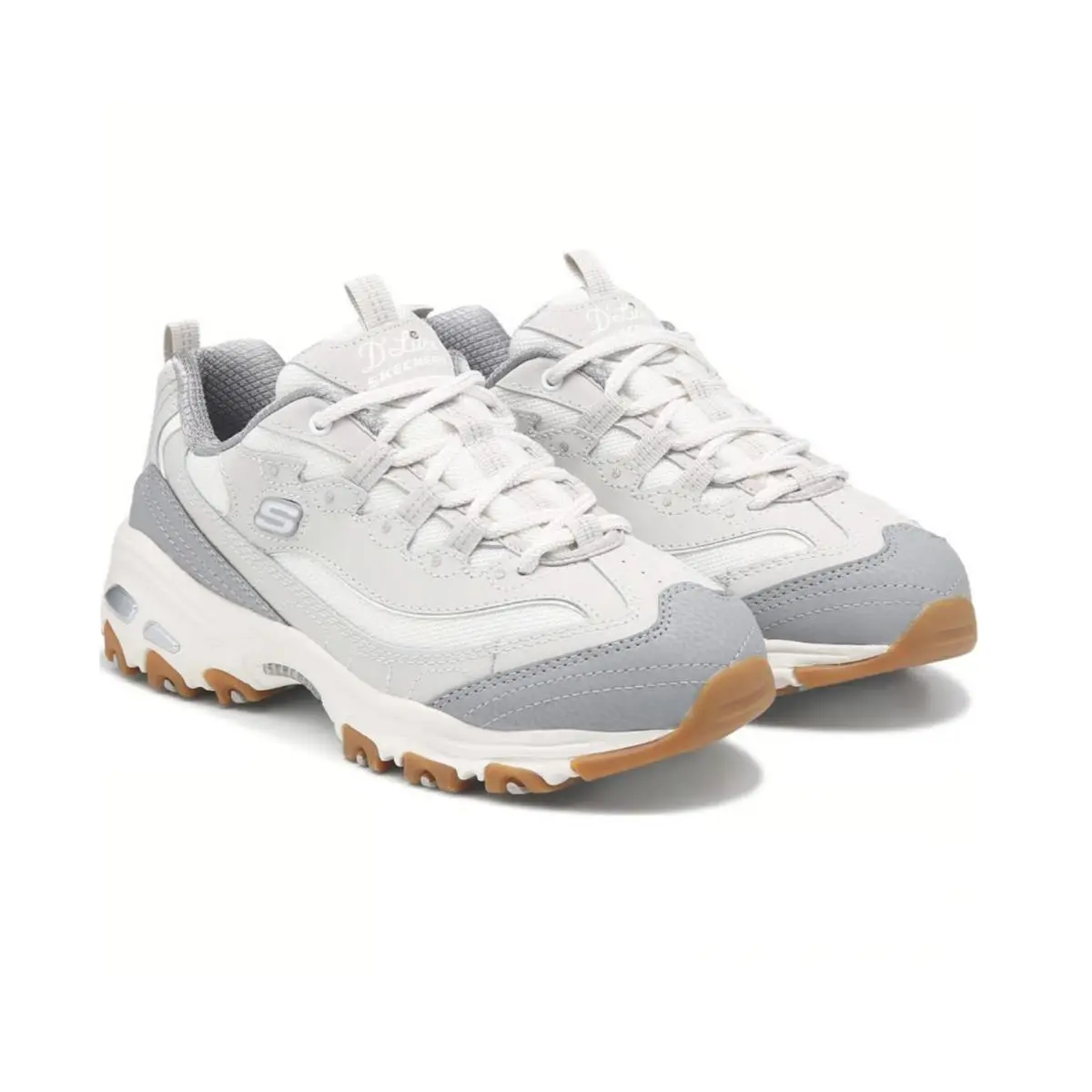 Skechers shoes - SKECHERS D`Lites - Gray 4