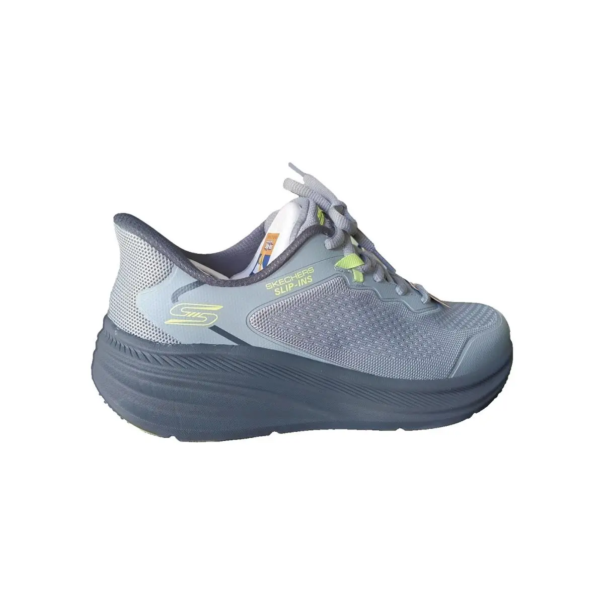 Skechers Men`s Bobs Skillz Sneaker - GRAY/BLUE