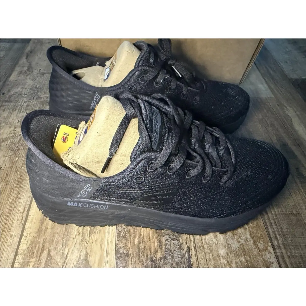 Skechers shoes - Skechers Max Cushioning Elite SR Eltra - 108172/BLK - Black (UPC: 0196989905440) 2