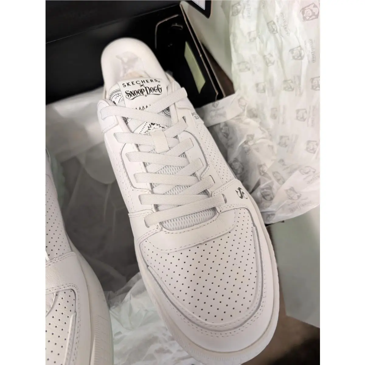 Skechers shoes - Skechers Snoop Dogg - Snoop Dogg - White (UPC: 198376182021) 8