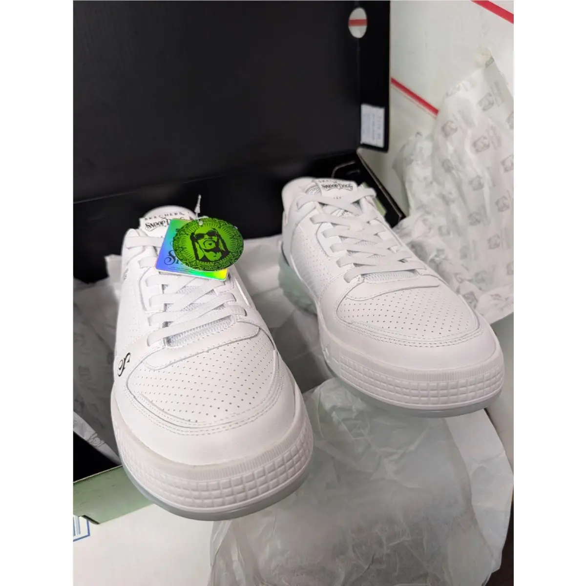 Skechers shoes - Skechers Snoop Dogg - Snoop Dogg - White (UPC: 198376182021) 7