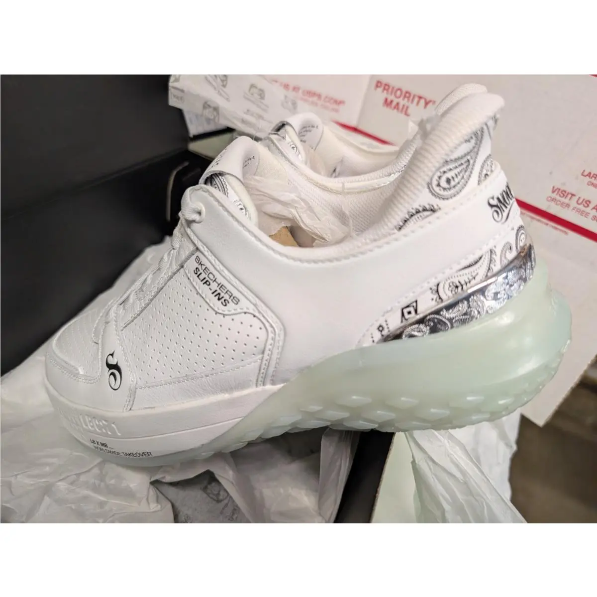 Skechers shoes - Skechers Snoop Dogg - Snoop Dogg - White (UPC: 198376182021) 12