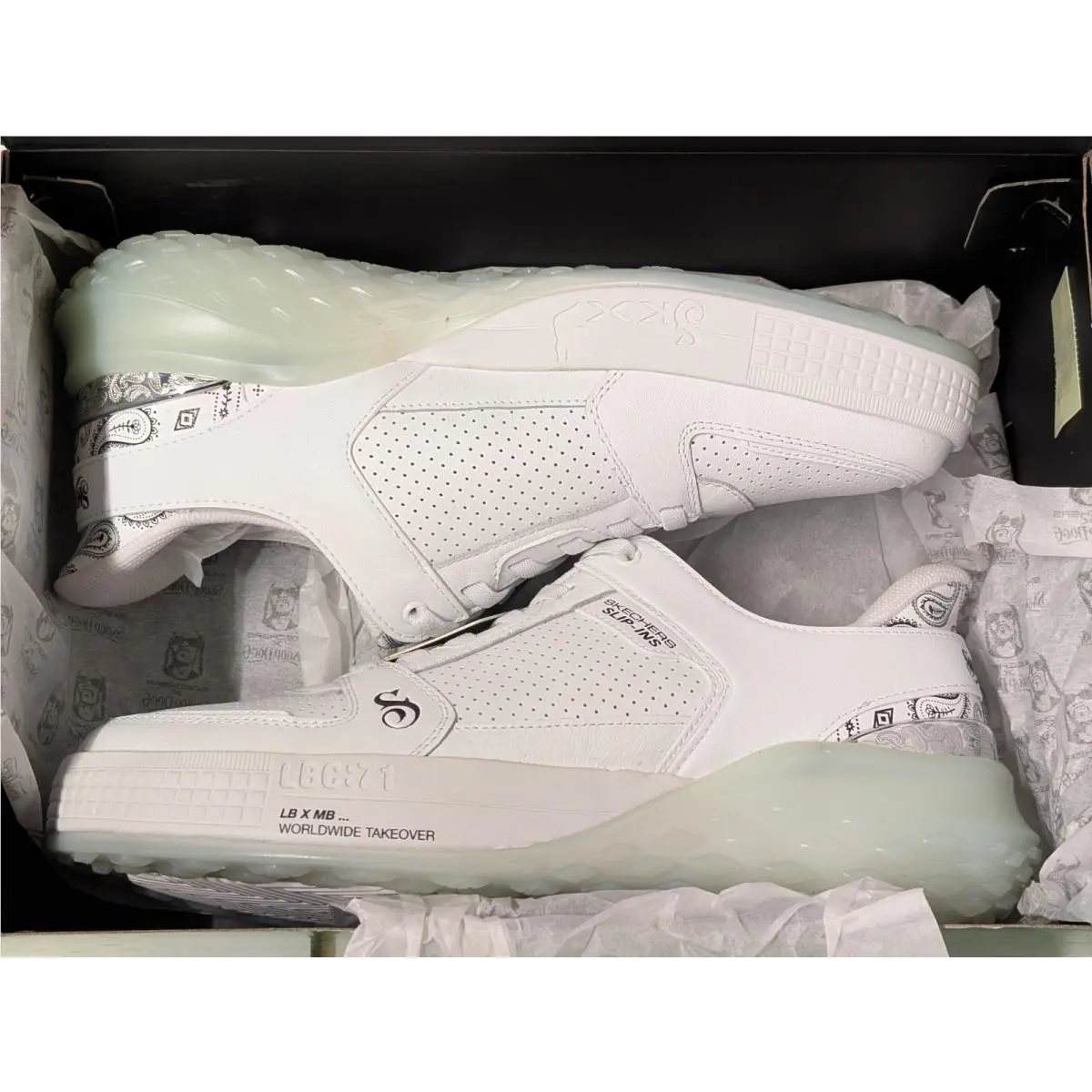 Skechers shoes - Skechers Snoop Dogg - Snoop Dogg - White (UPC: 198376182021) 6