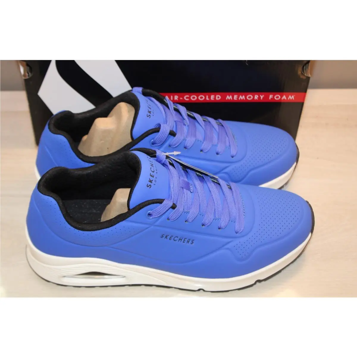 Skechers shoes - SKECHERS UNO STAND ON AIR - 52458/BLW - Blue 3