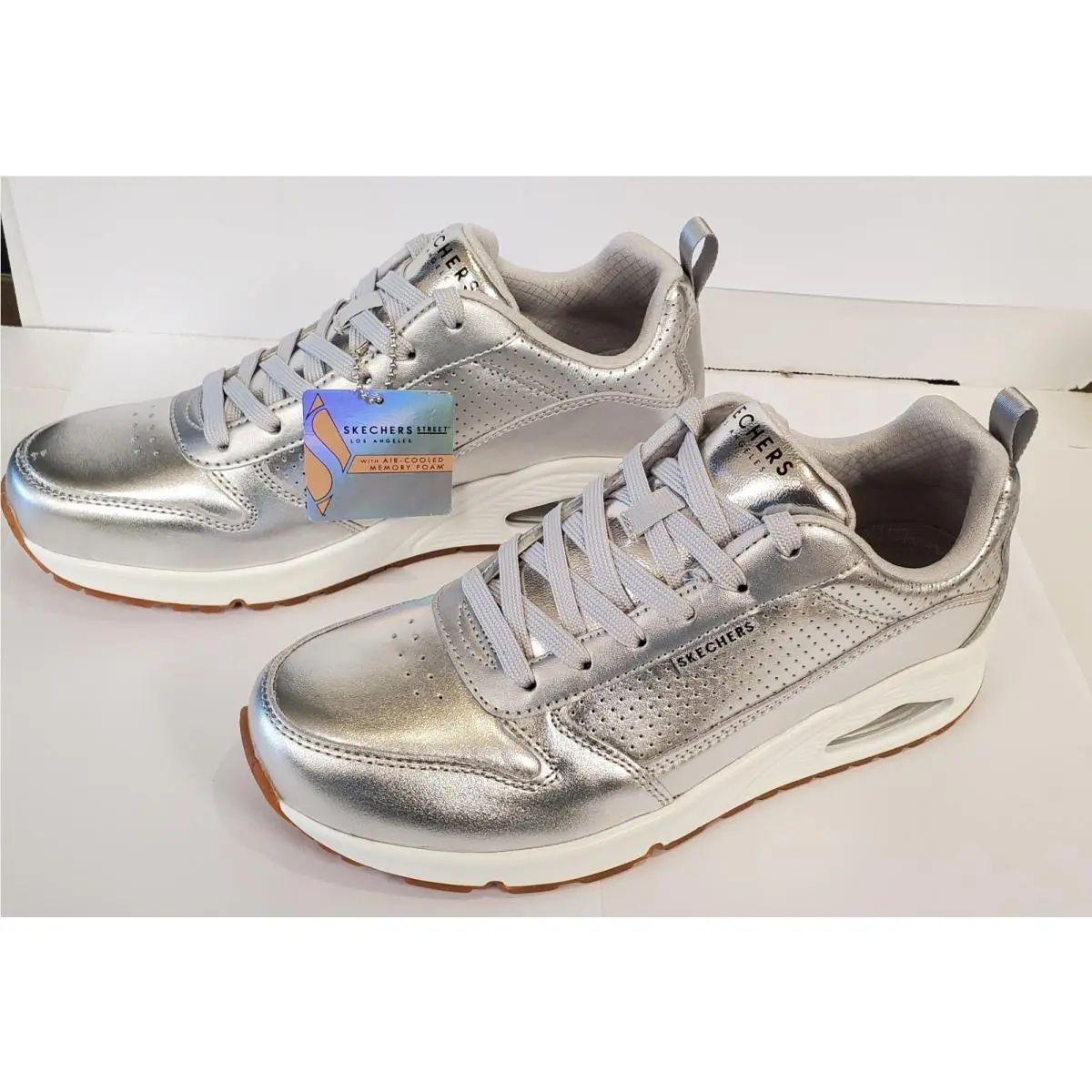 Skechers shoes - Street - Street - 177109/SIL - Silver (UPC: 198376605001) 4