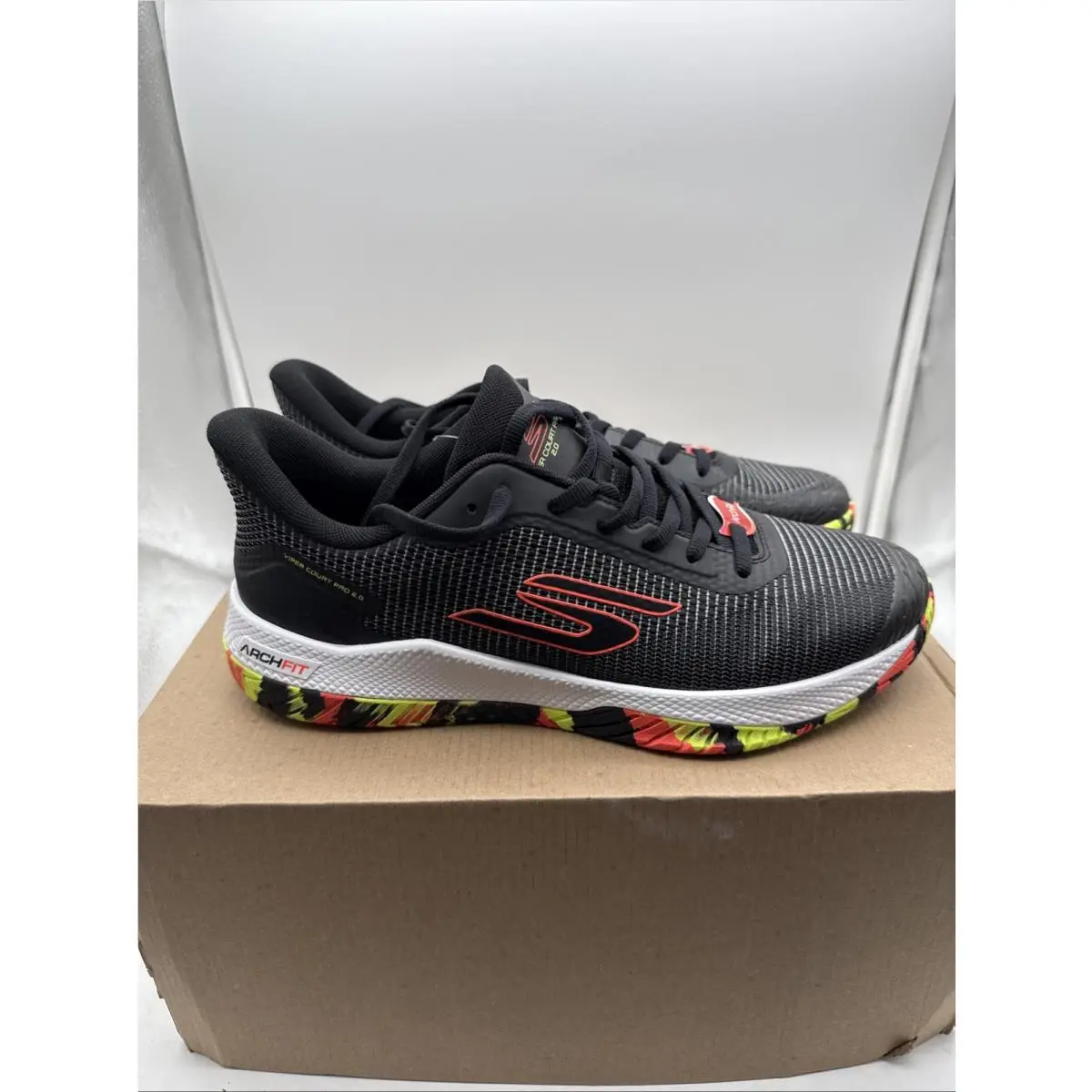 Skechers shoes - Skechers Viper Court Pro 2.0 - Black (UPC: 198376631093) 0