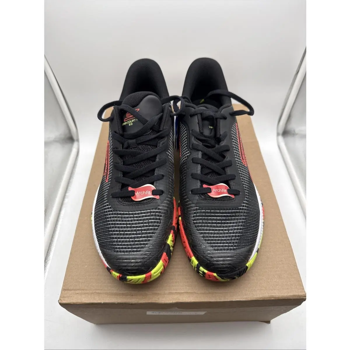 Skechers shoes - Skechers Viper Court Pro 2.0 - Black (UPC: 198376631093) 5
