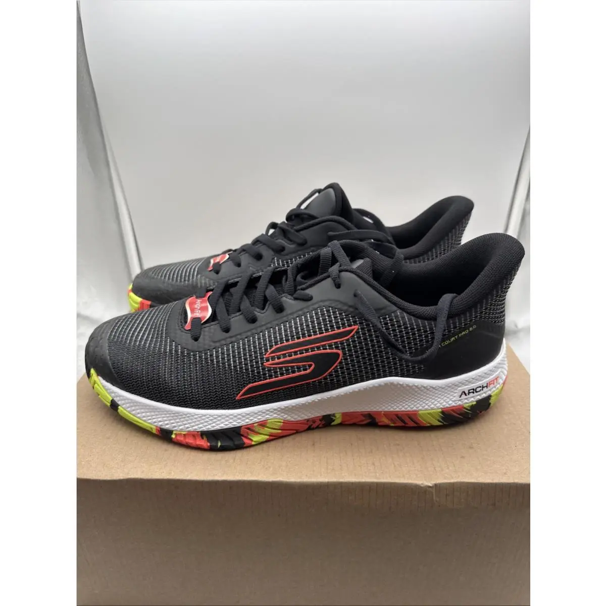 Skechers shoes - Skechers Viper Court Pro 2.0 - Black (UPC: 198376631093) 3