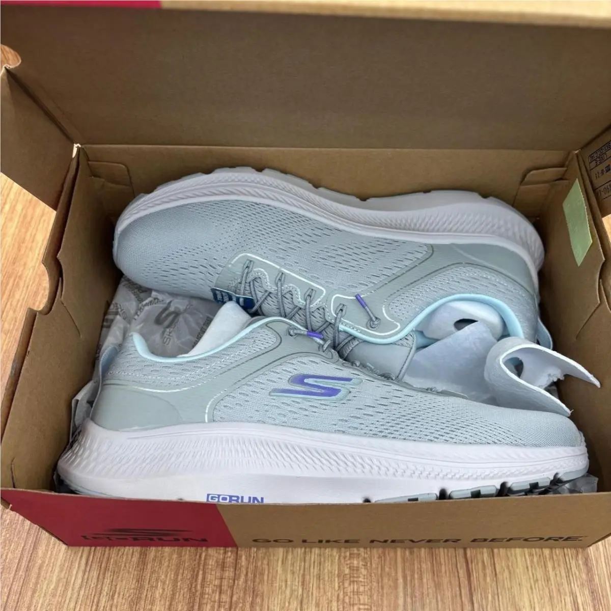 Skechers shoes - Skechers Go Run Consistent 2.0-Zisa - Gray 4
