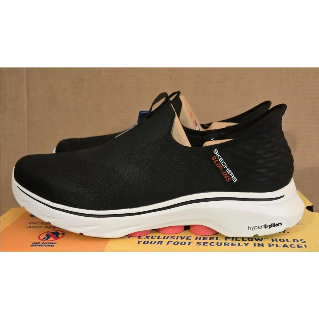 Skechers shoes - 216641WW/BKW - 216641WW/BKW - Black/White (UPC: 196989952031) 3
