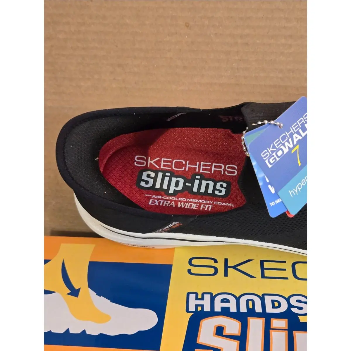 Skechers shoes - 216641WW/BKW - 216641WW/BKW - Black/White (UPC: 196989952031) 7