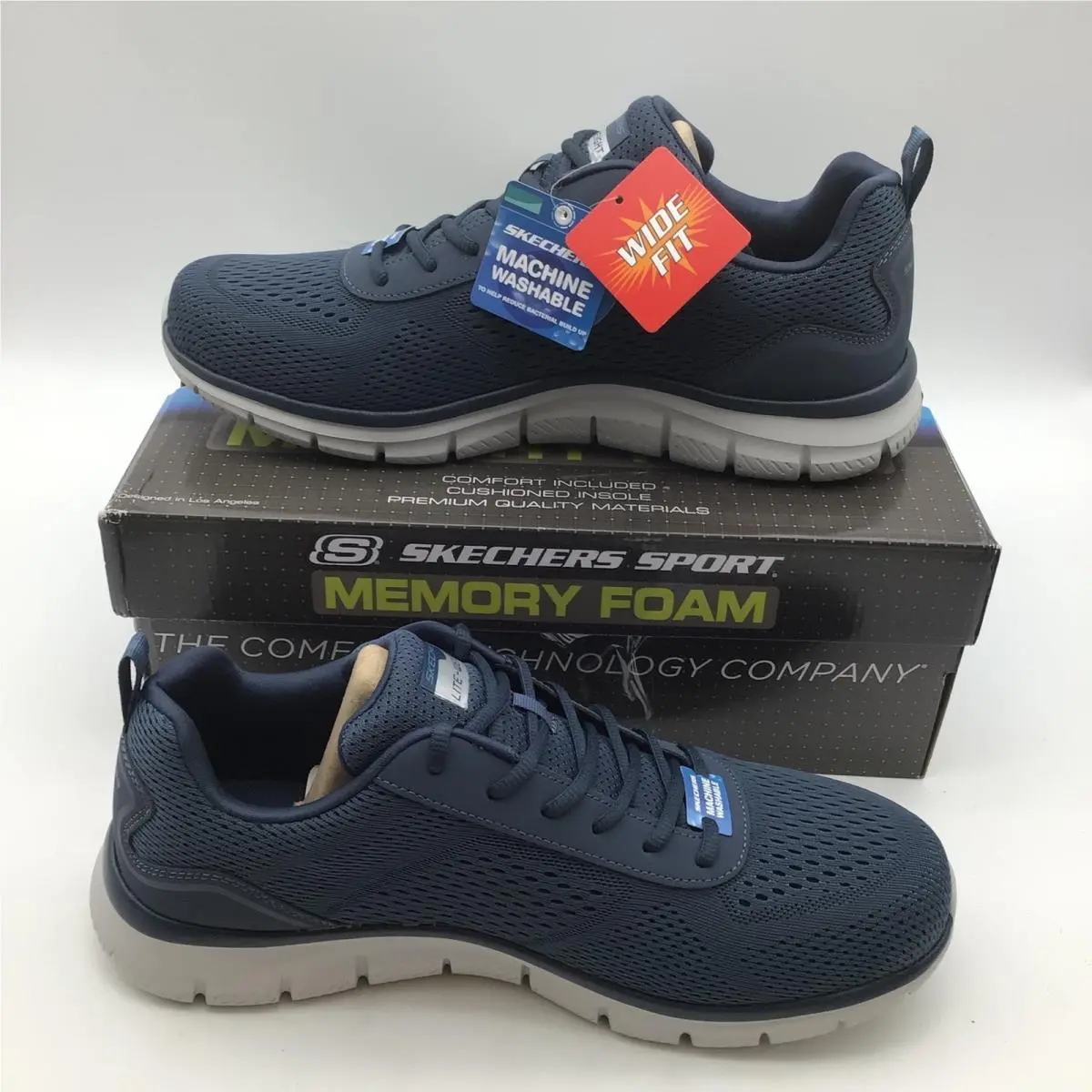 Skechers shoes - Skechers Track Leshur - Track Leshur - Blue 0