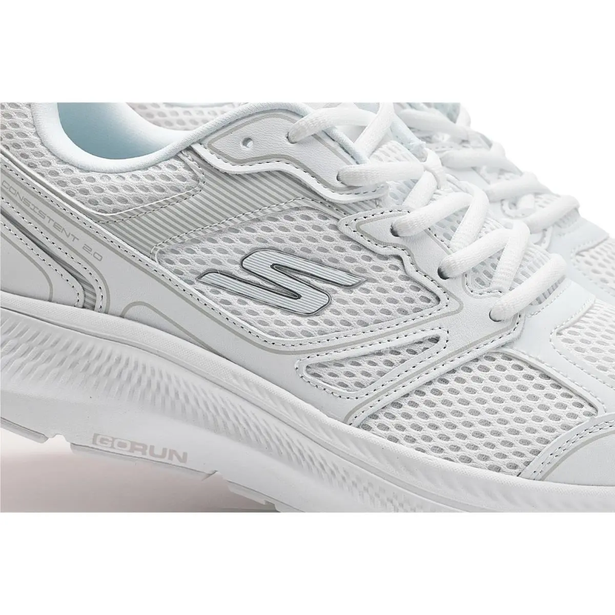 Skechers shoes - GORUNCONSISTENTMAPLETON - GORUNCONSISTENTMAPLETON - Go Run Consistent Mapleton - White (UPC: 199025937818) 4