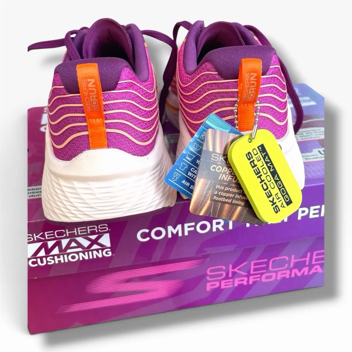 Skechers shoes - MAX CUSHIONING ELITE - MAX CUSHIONING ELITE - Raspberry 9