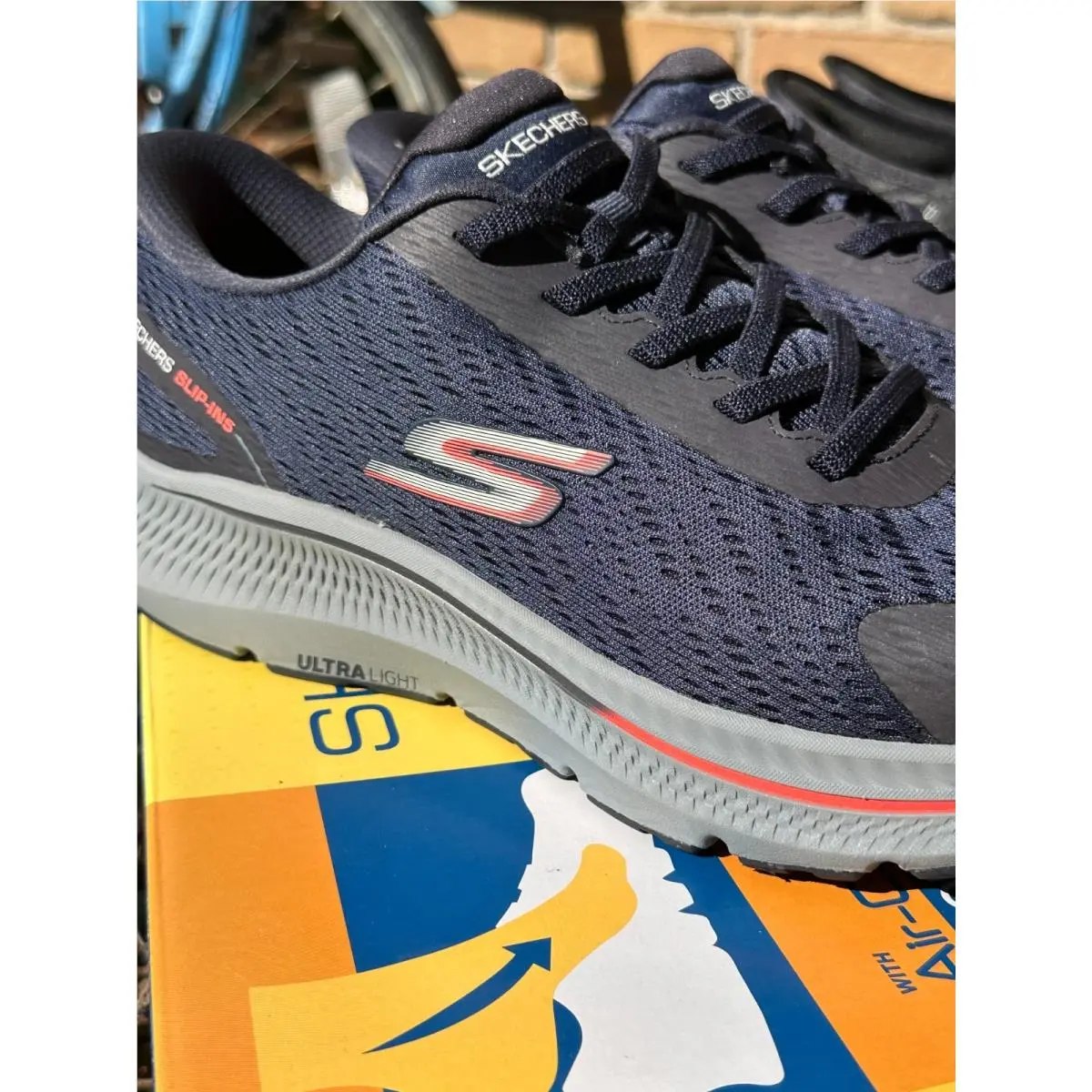Skechers shoes - 220035WW - 220035WW - Blue/Orange 1