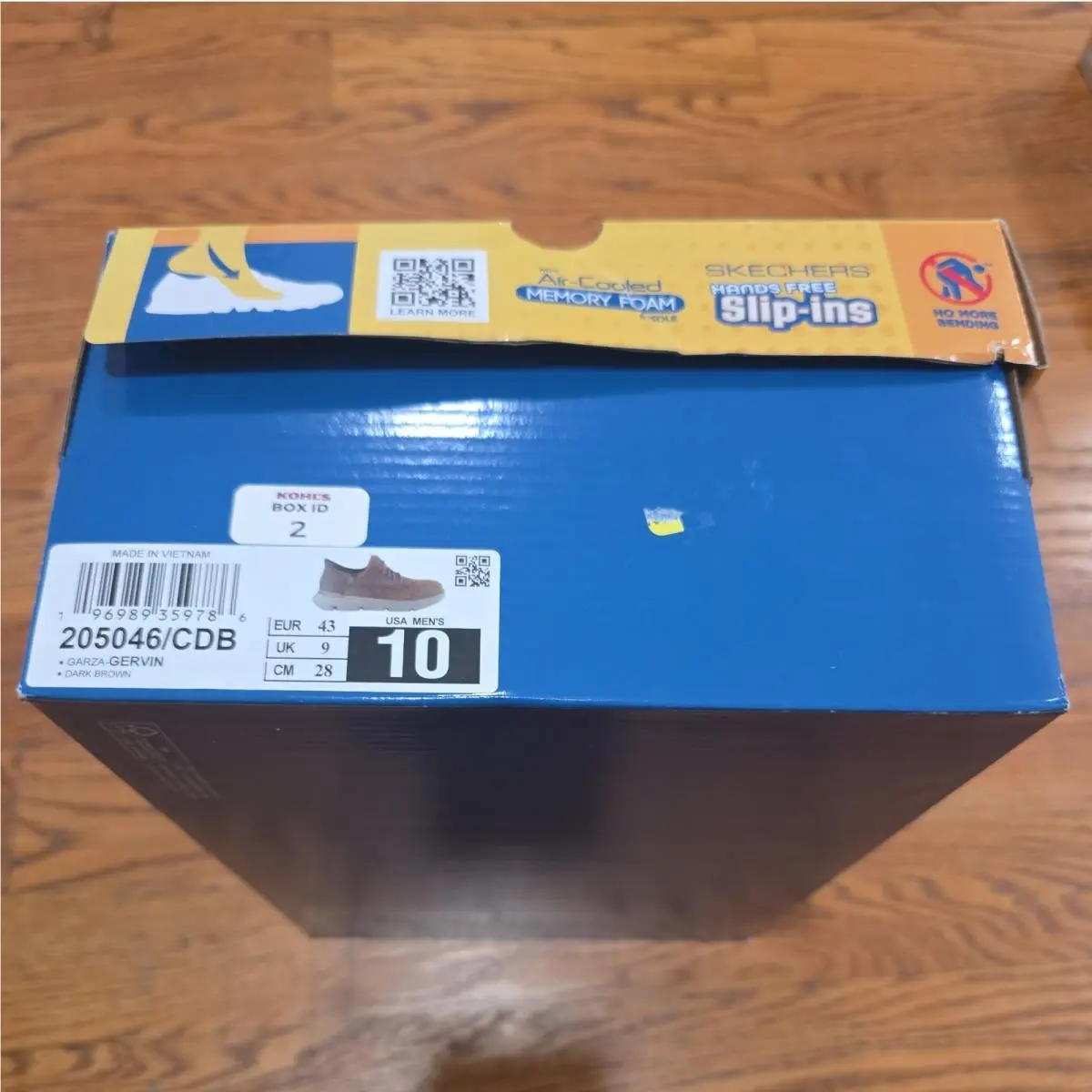 Skechers shoes - SLIP-INS GARZA DURAN - GARZA DURAN - 205353-CDB - Dark Brown (UPC: 0198739612868) 3
