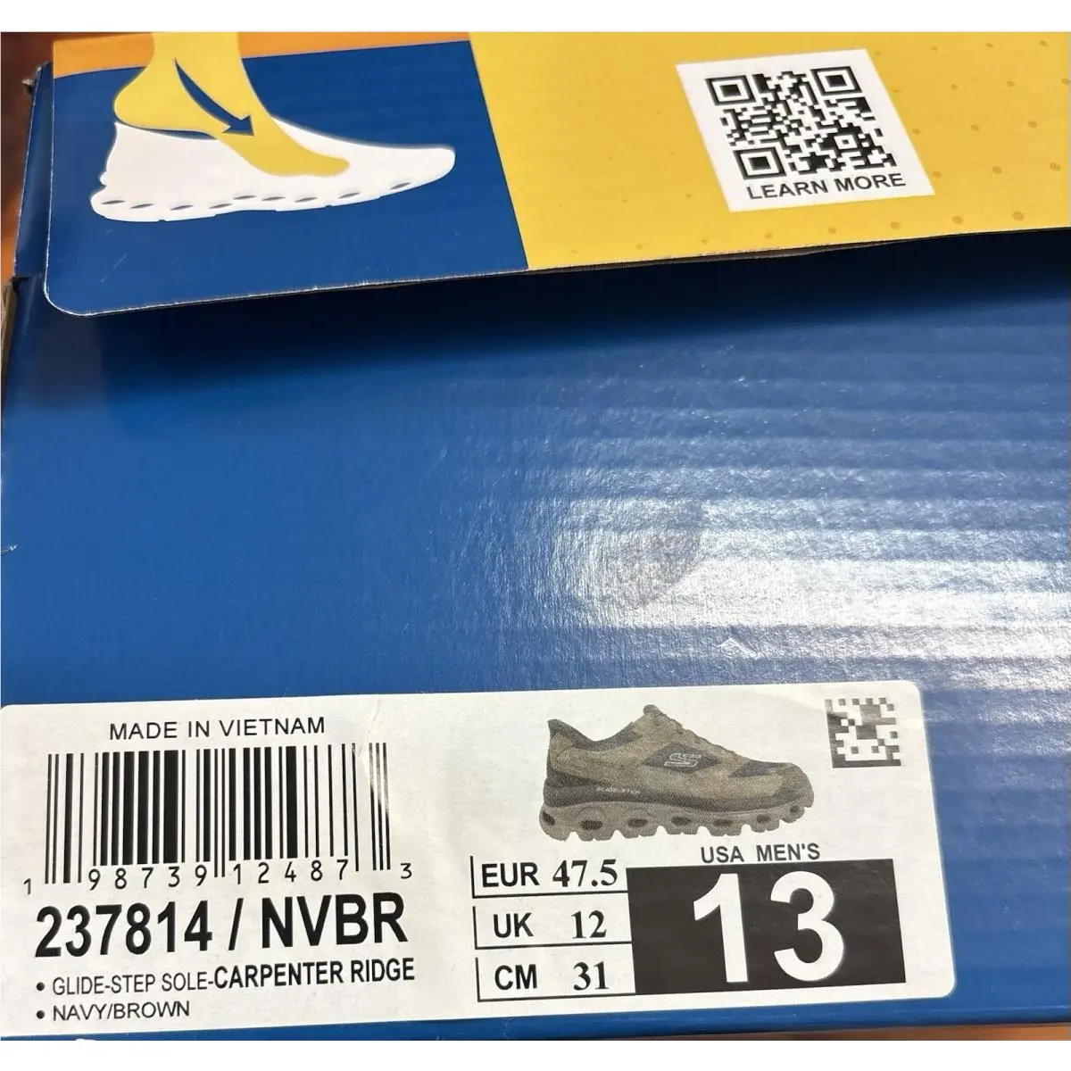 Skechers shoes - 237659 - 237659 - Brown/Navy 5