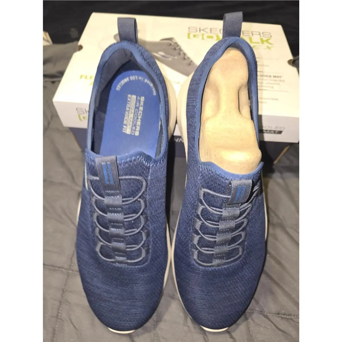 Skechers shoes - Skechers Go Walk Flex - Walk Flex - Blue 2