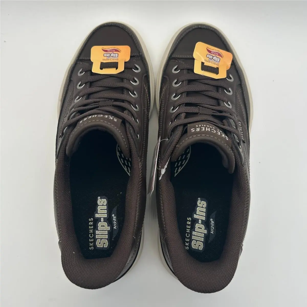 Skechers shoes - Skechers Arch Fit Arcade Catch Ya There - Brown 5