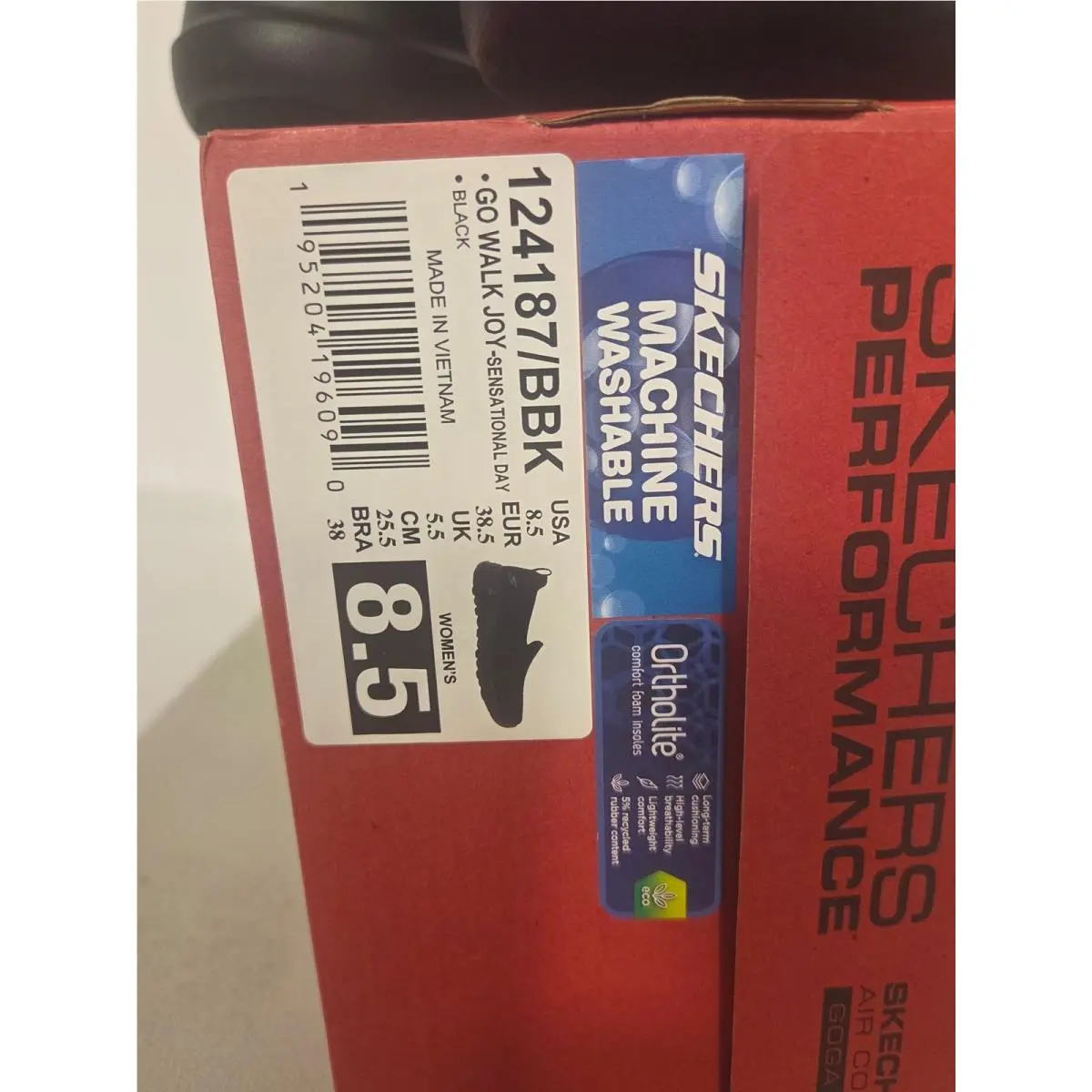 Skechers shoes - Skechers GOwalk Joy - Sensational Day - Black 3