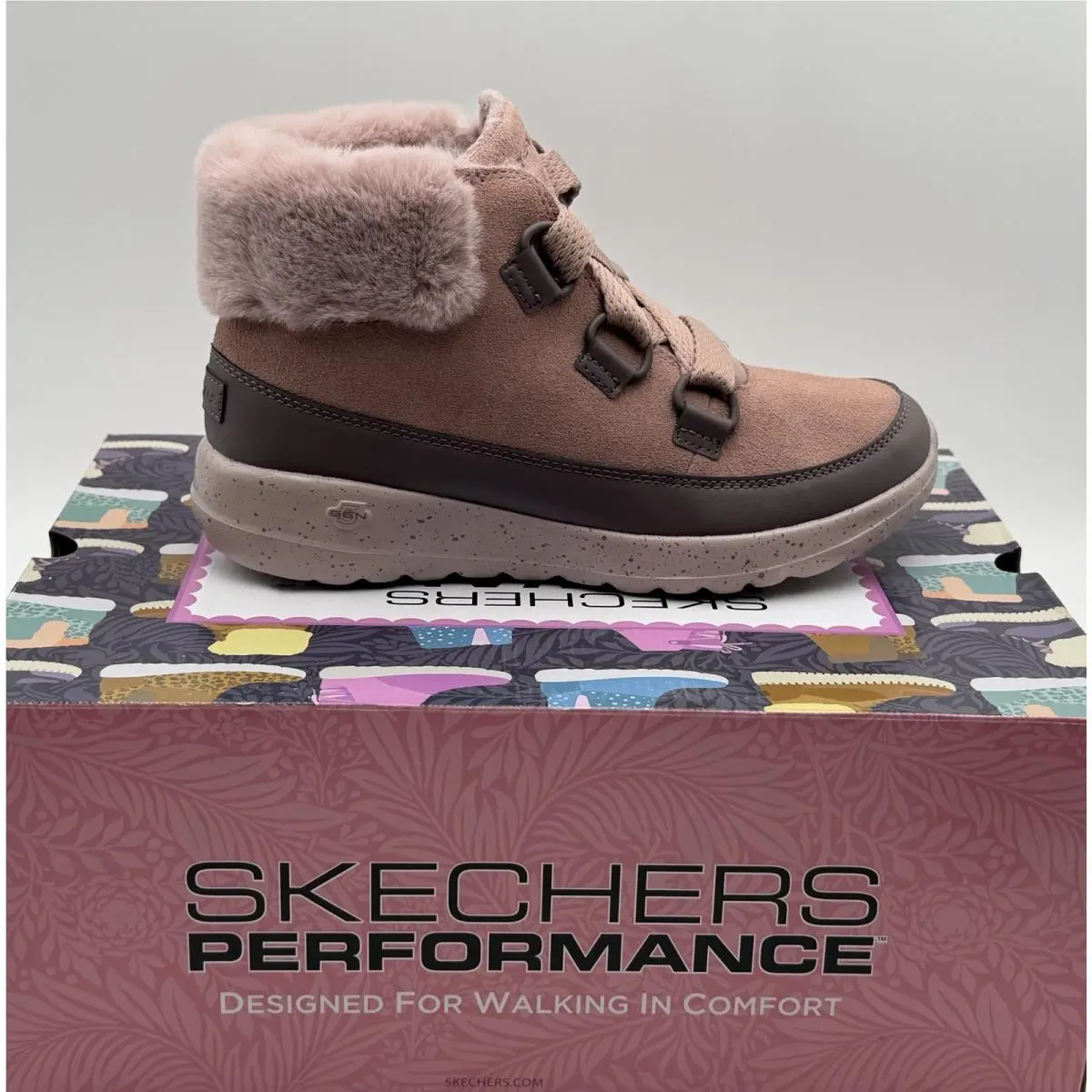 Skechers shoes - mauve 8