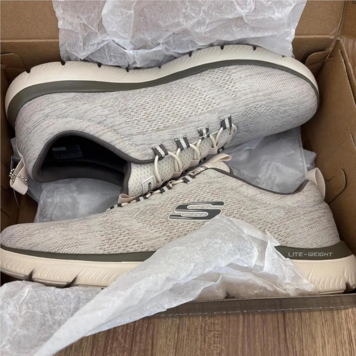 Skechers shoes - 232186/TPE - 232186/TPE - Beige 5