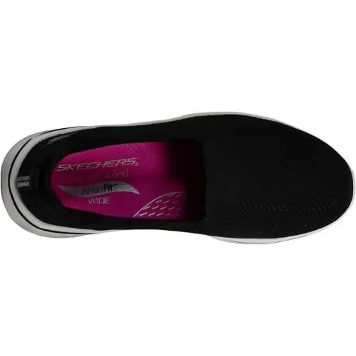 Skechers shoes - Skechers Go Walk Arch Fit Infinity - Black/Hot Pink 4