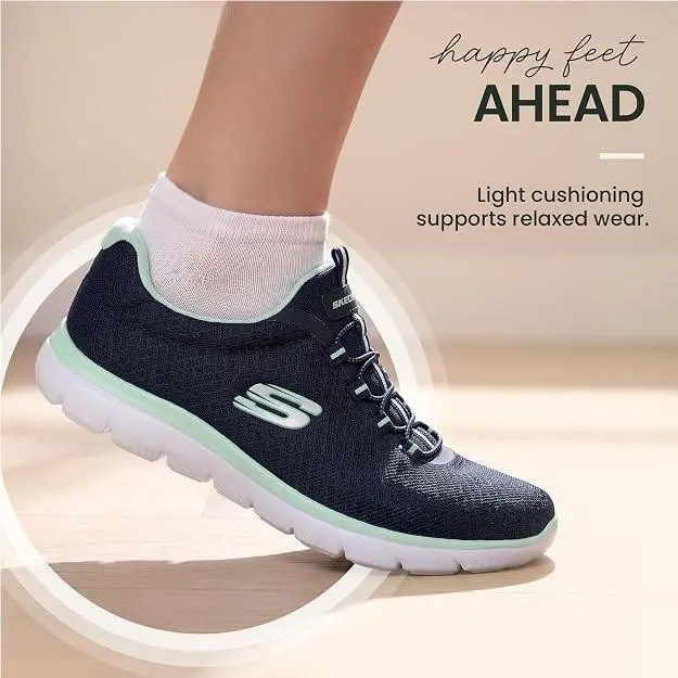 Skechers shoes - Skechers Summits - Summits - Navy Aqua 5
