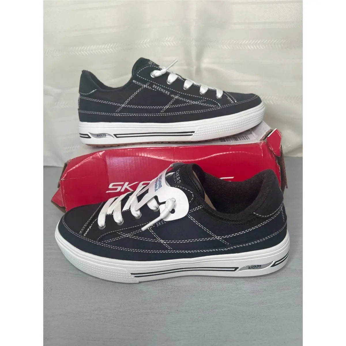 Skechers shoes - Skechers Arch Fit Arcade - Arch Fit Arcade - Black 0