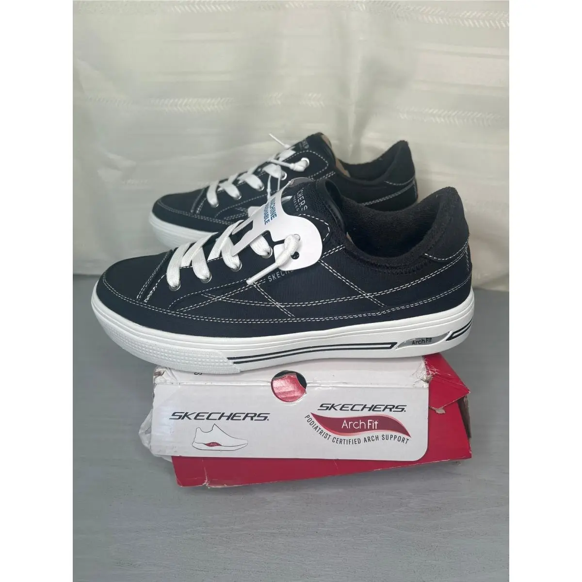 Skechers shoes - Skechers Arch Fit Arcade - Arch Fit Arcade - Black 10