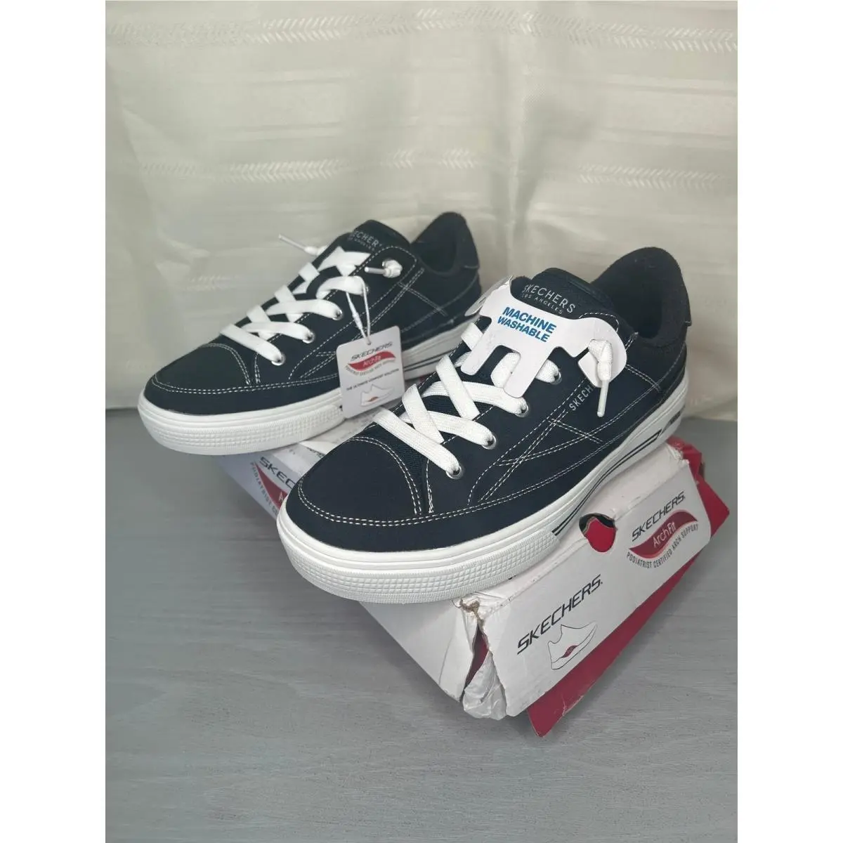 Skechers shoes - Skechers Arch Fit Arcade - Arch Fit Arcade - Black 7