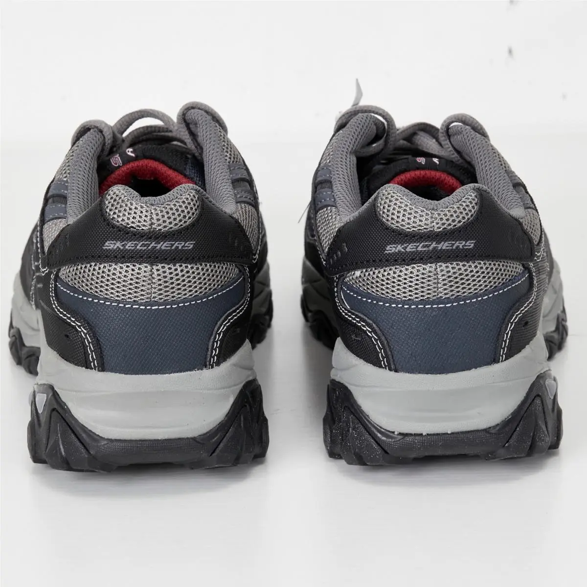 Skechers shoes - After Burn Memory Foam Wide Fit - Blue 5