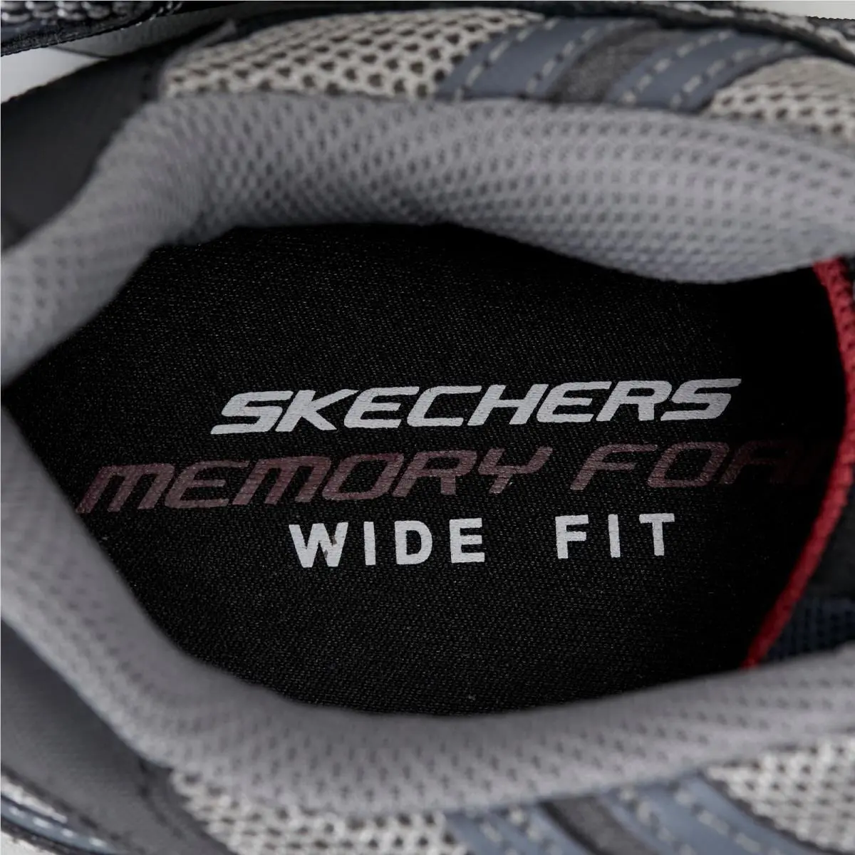 Skechers shoes - After Burn Memory Foam Wide Fit - Blue 8