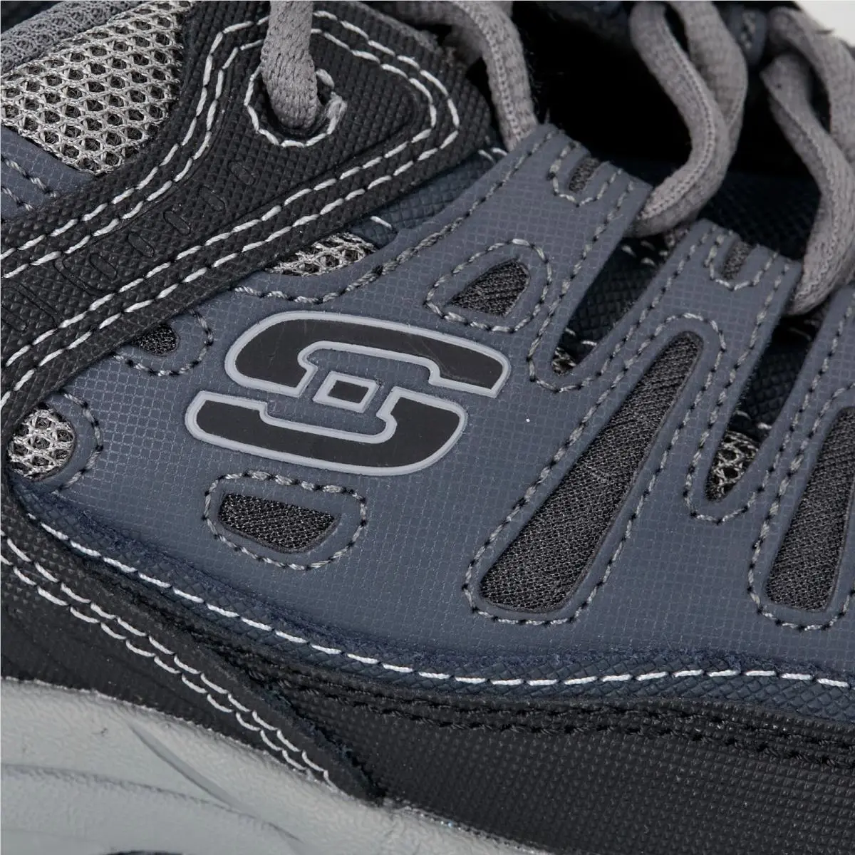 Skechers shoes - After Burn Memory Foam Wide Fit - Blue 9