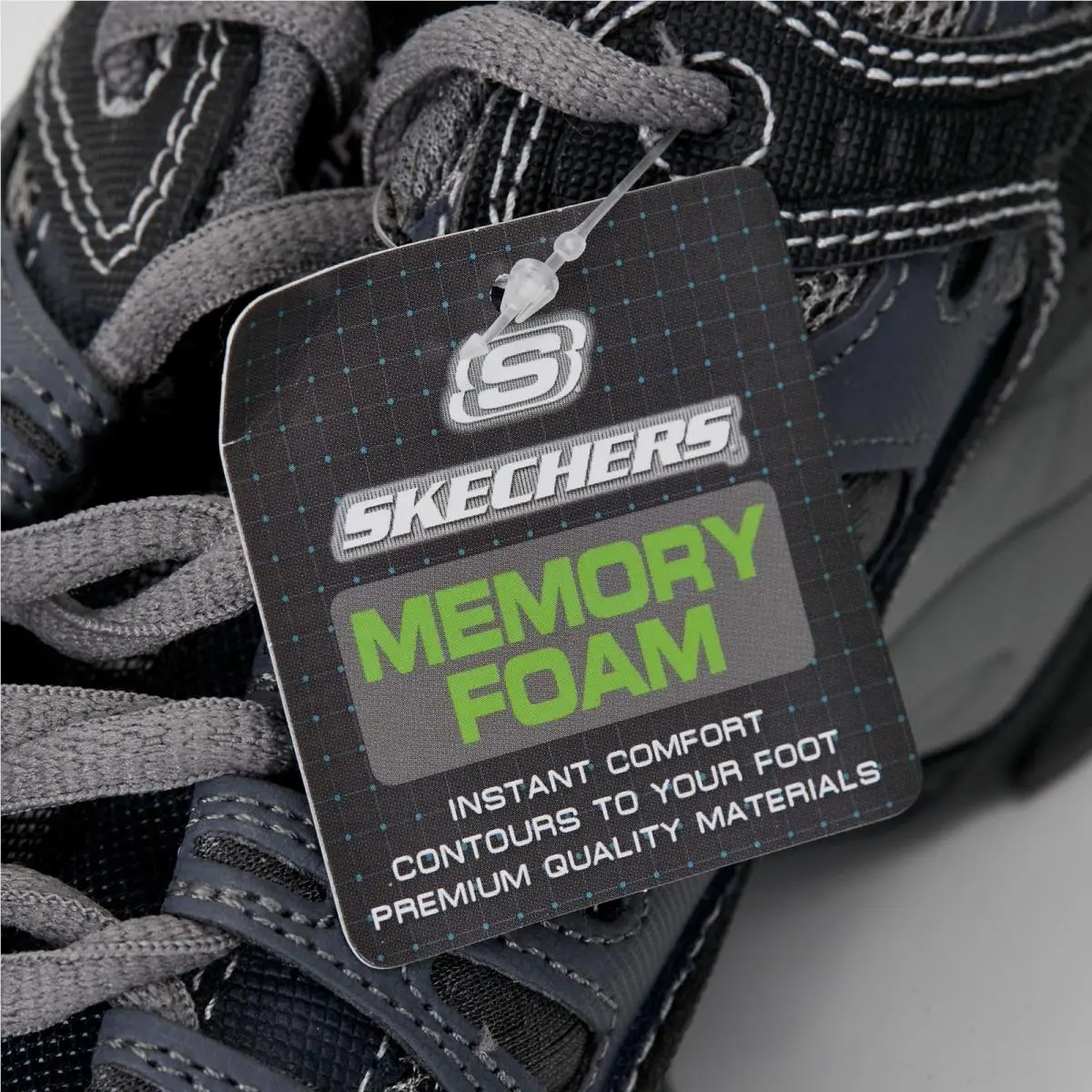 Skechers shoes - After Burn Memory Foam Wide Fit - Blue 0