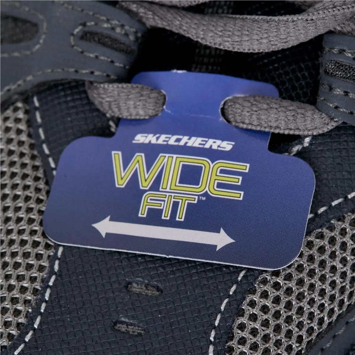Skechers shoes - After Burn Memory Foam Wide Fit - Blue 7