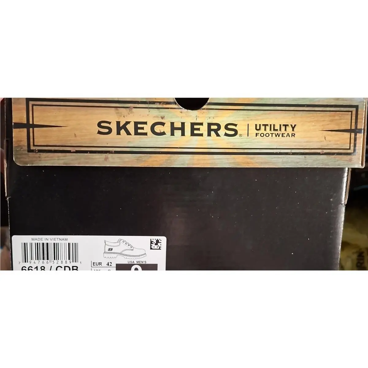 Skechers shoes - SKECHERS Utility - Utility - 6618/CDR - Brown 0