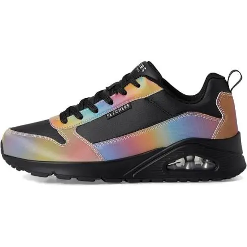 Skechers shoes - Skechers Uno Opalescent - Uno Opalescent - Black and Multi 0