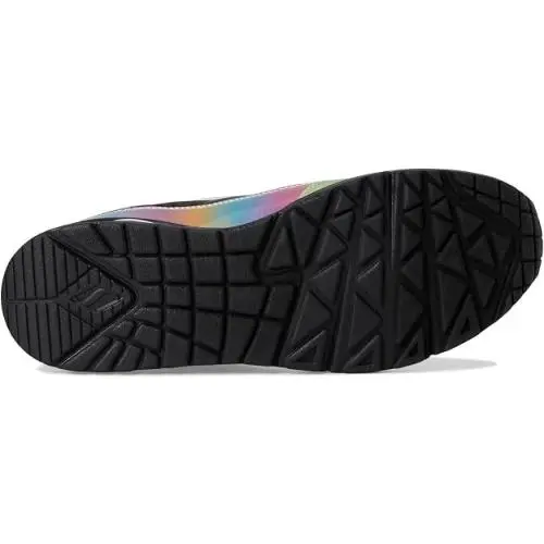 Skechers shoes - Skechers Uno Opalescent - Uno Opalescent - Black and Multi 5