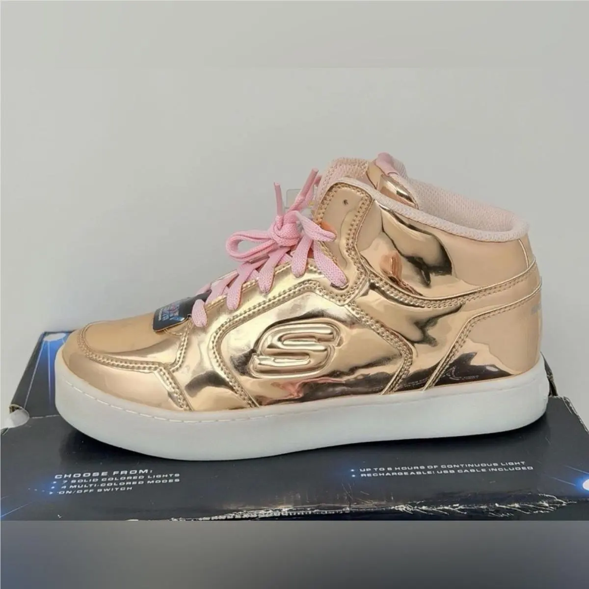 Skechers shoes - Skechers Energy Lights - Energy Lights - Gold 1