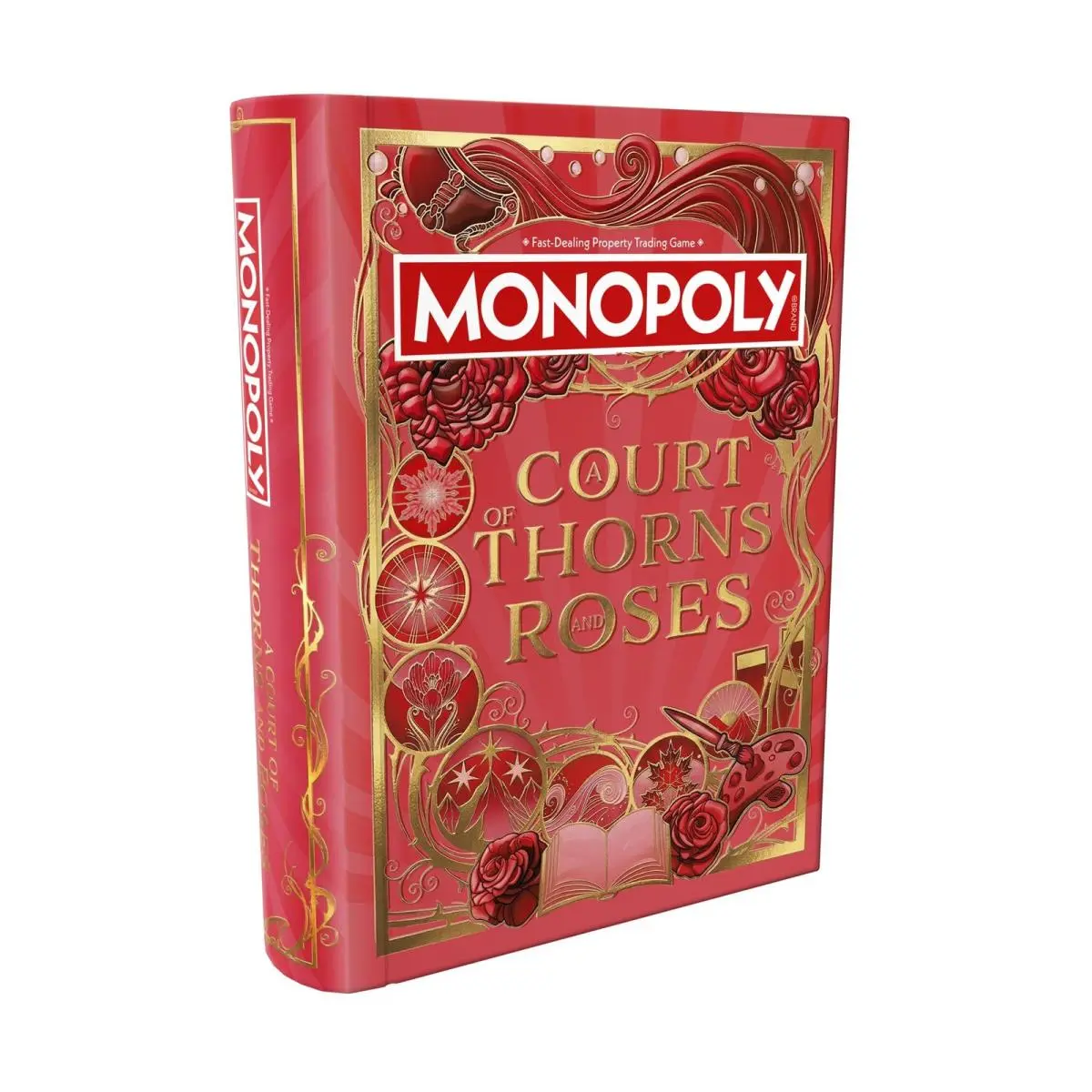 Monopoly: A Court of Thorns and Roses Edition Board Game For Adults Officially