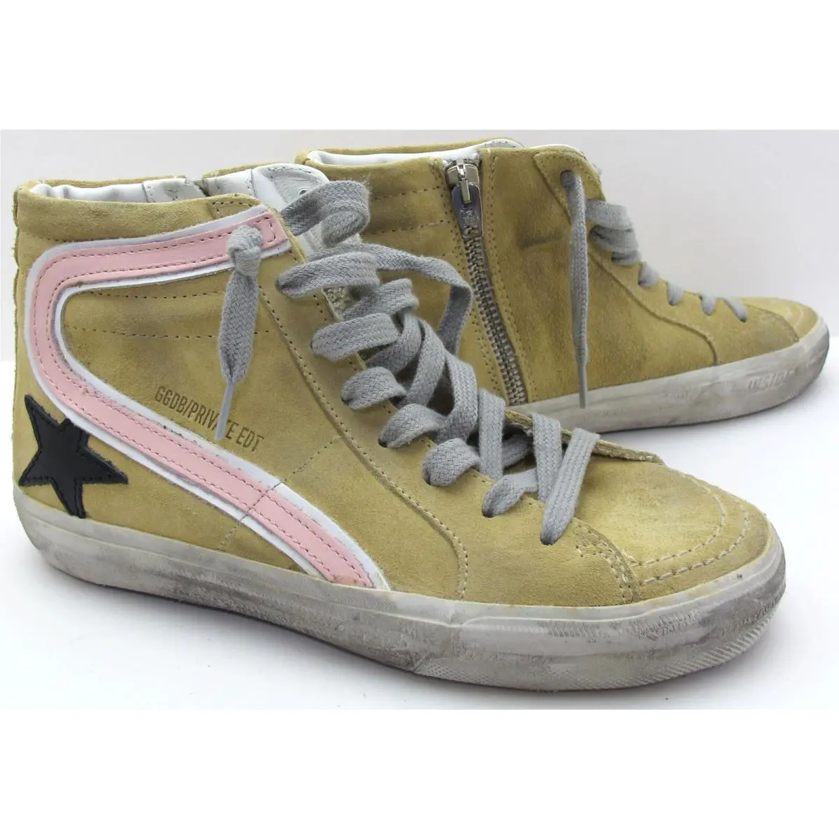 Golden Goose shoes - Slide - Slide - Sand and Pink (UPC: 8050235326828) 1
