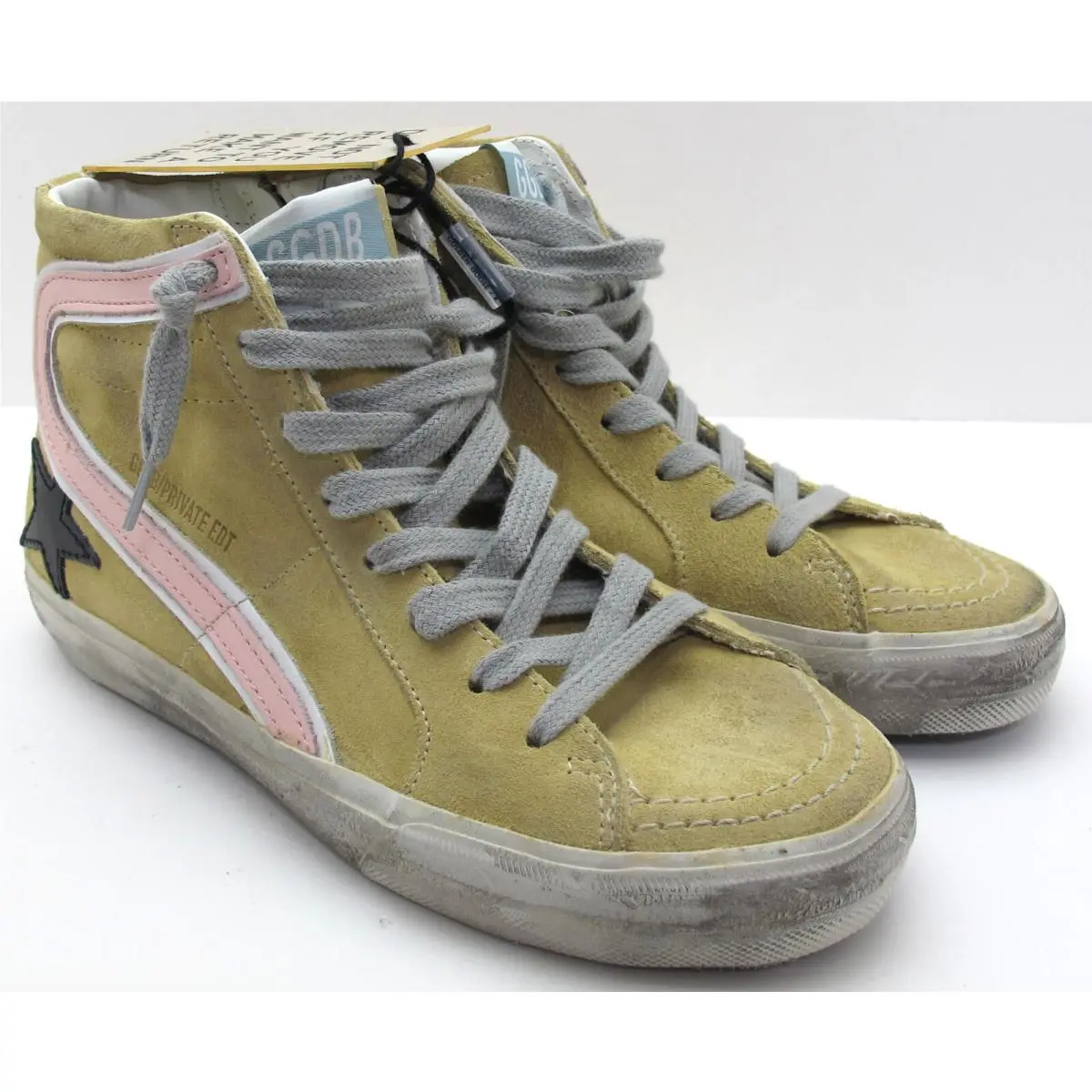 Golden Goose shoes - Slide - Slide - Sand and Pink (UPC: 8050235326828) 3