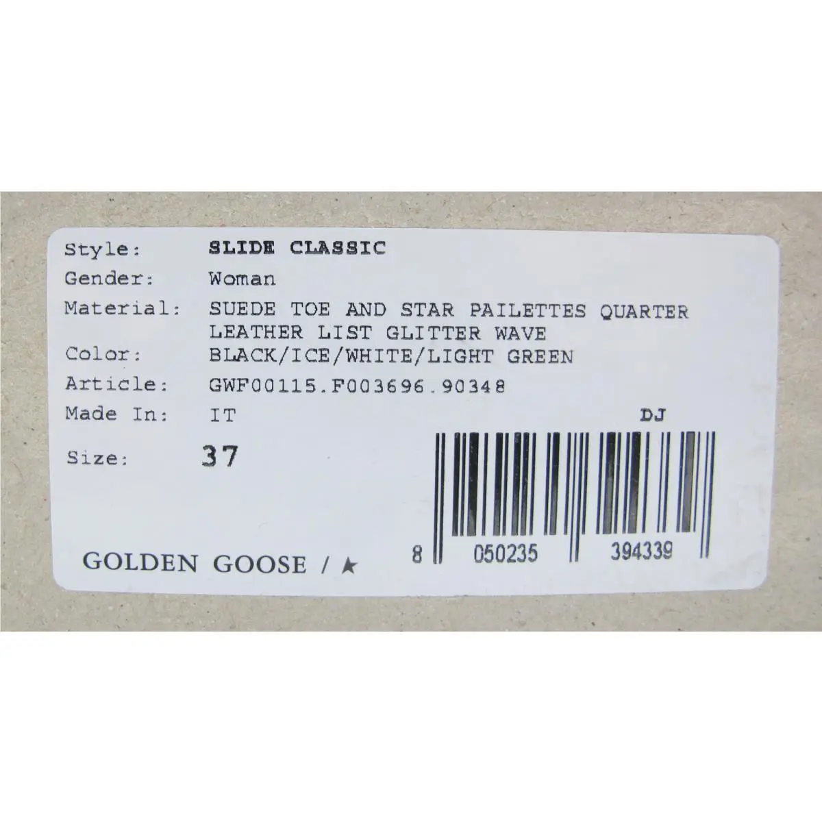 Golden Goose shoes - Slide - Slide - Black (UPC: 8050235394339) 15