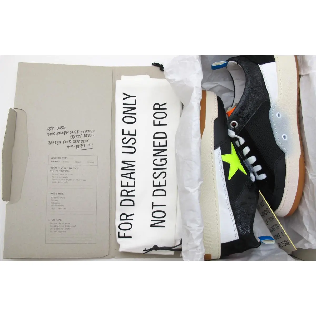 Golden Goose shoes - GWF00130.F000461.90191 - GWF00130F00046190191 - Black (UPC: 8050235044296) 0