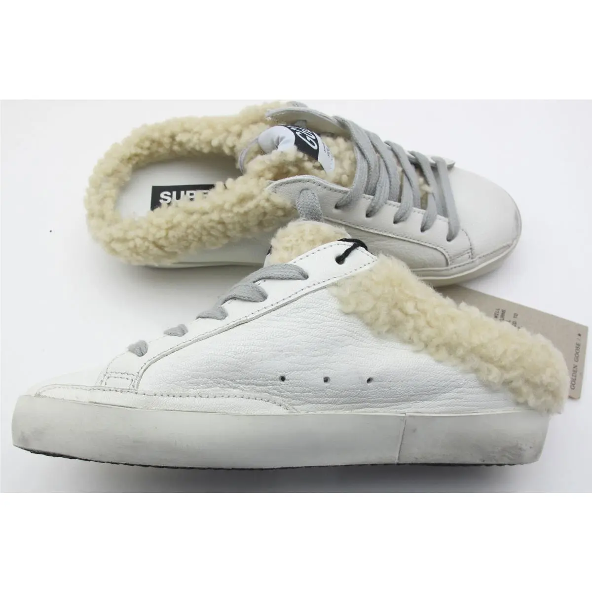 Golden Goose shoes - Super-Star Sabot - Sabot - White (UPC: 8050235231412) 8
