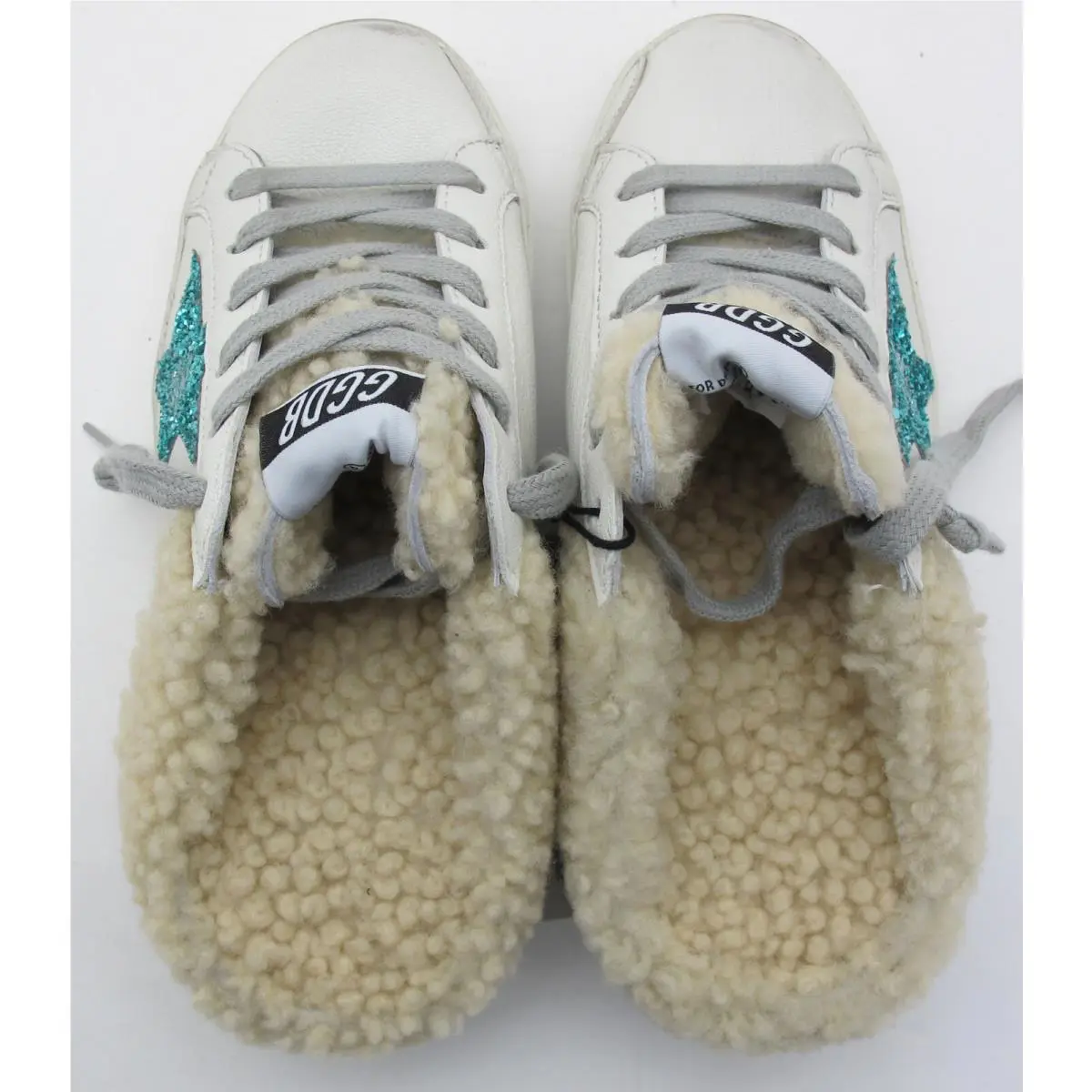 Golden Goose shoes - Super-Star Sabot - Sabot - White (UPC: 8050235231412) 4
